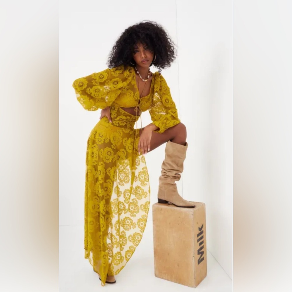 FOR LOVE & LEMONS ROBE TIANA - Picture 2 of 7